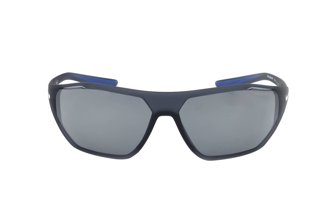 NIKE SUNGLASSES Mod. AERO DRIFT MATTE DARK GREY SILVER - Nike Max Optics lenses-2