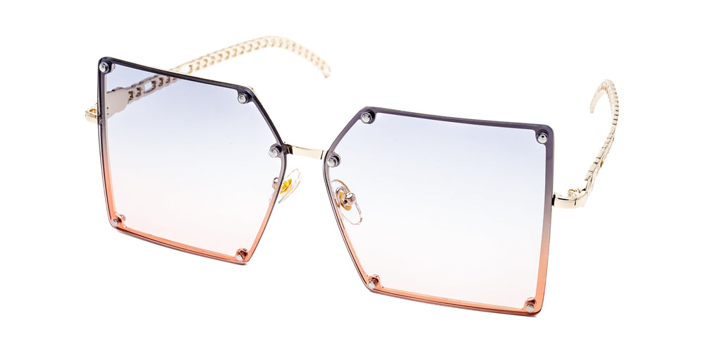 LADYBOSS SUNGLASSES - ELEVATIONS (Powder Blue)-1