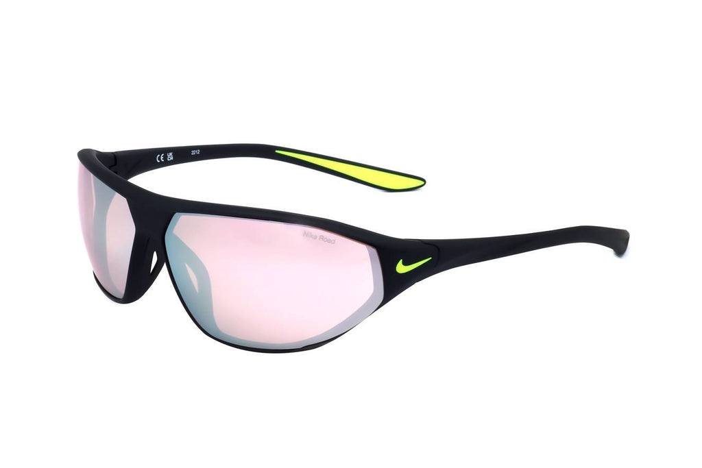 NIKE SUNGLASSES Mod. AERO SWIFT MATTE BLACK ROAD CHROME-0
