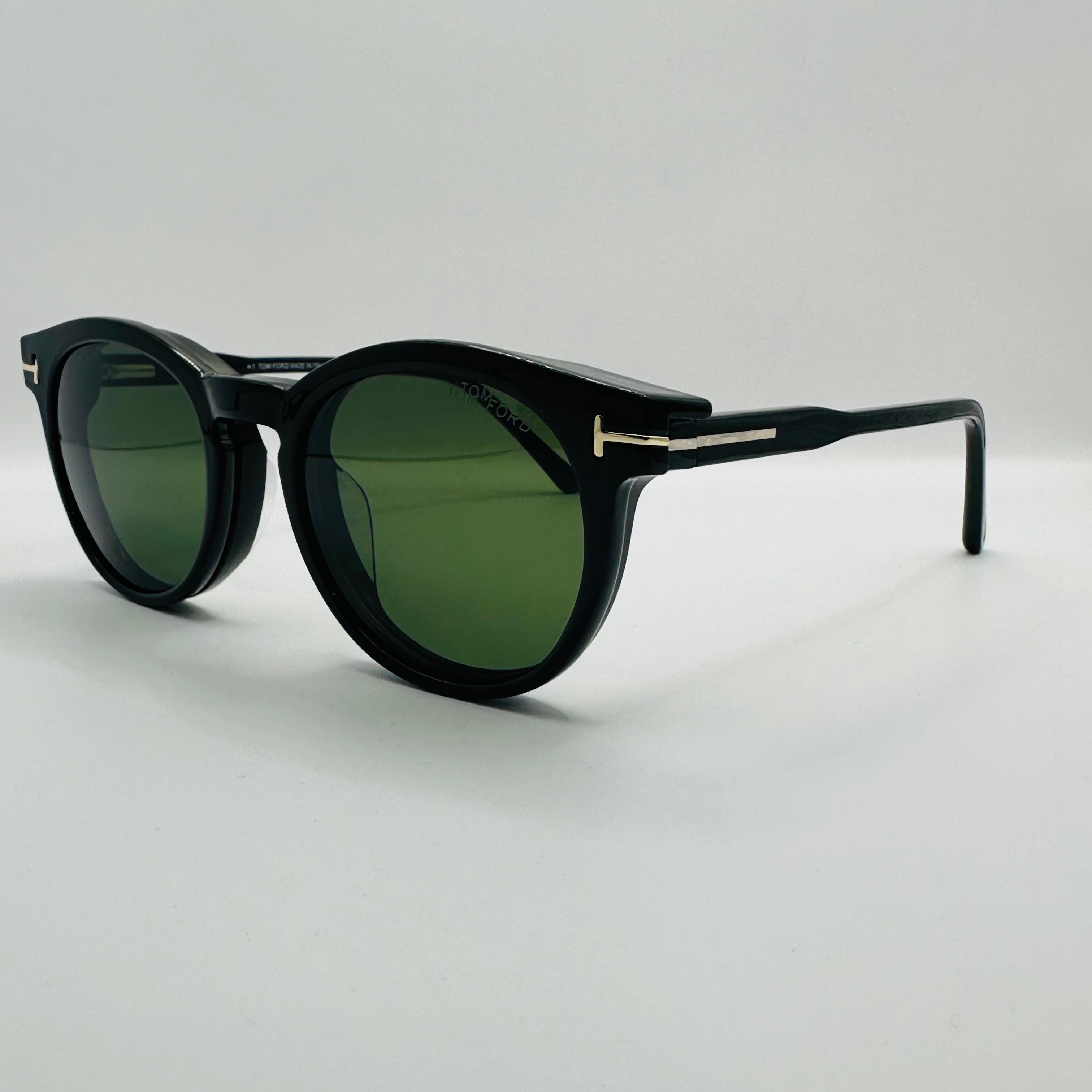 Tom Ford Eco TF5823-B 052 Blue Control With Clip On-2