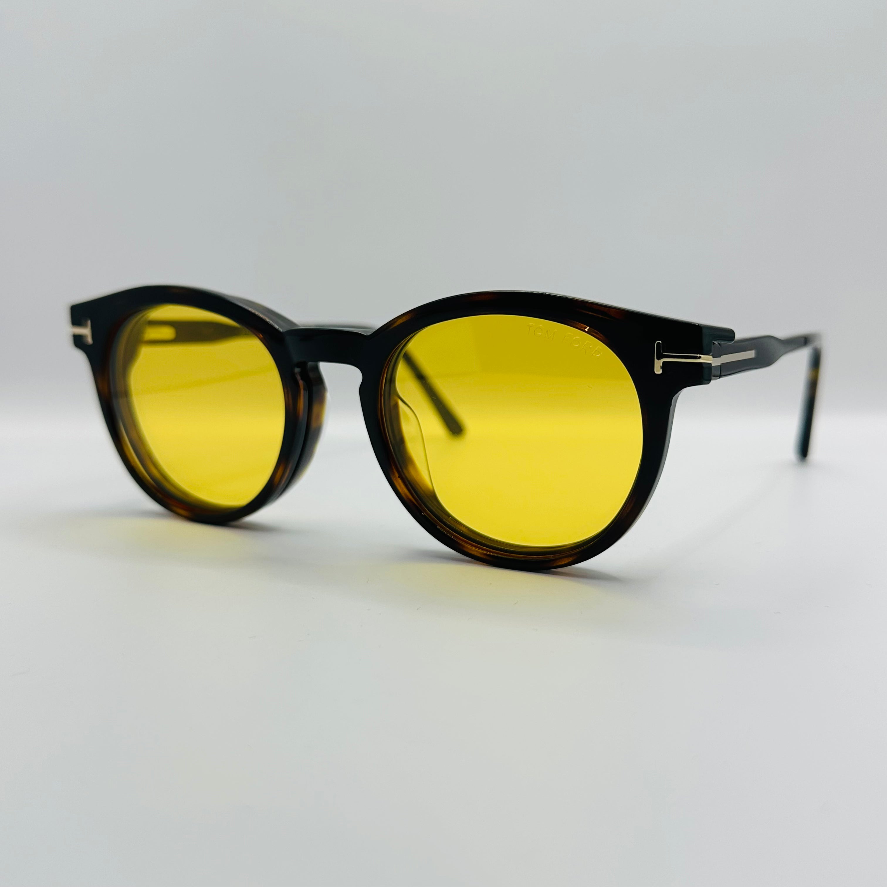 Tom Ford Eco TF5823-B 052 Blue Control With Clip On-6