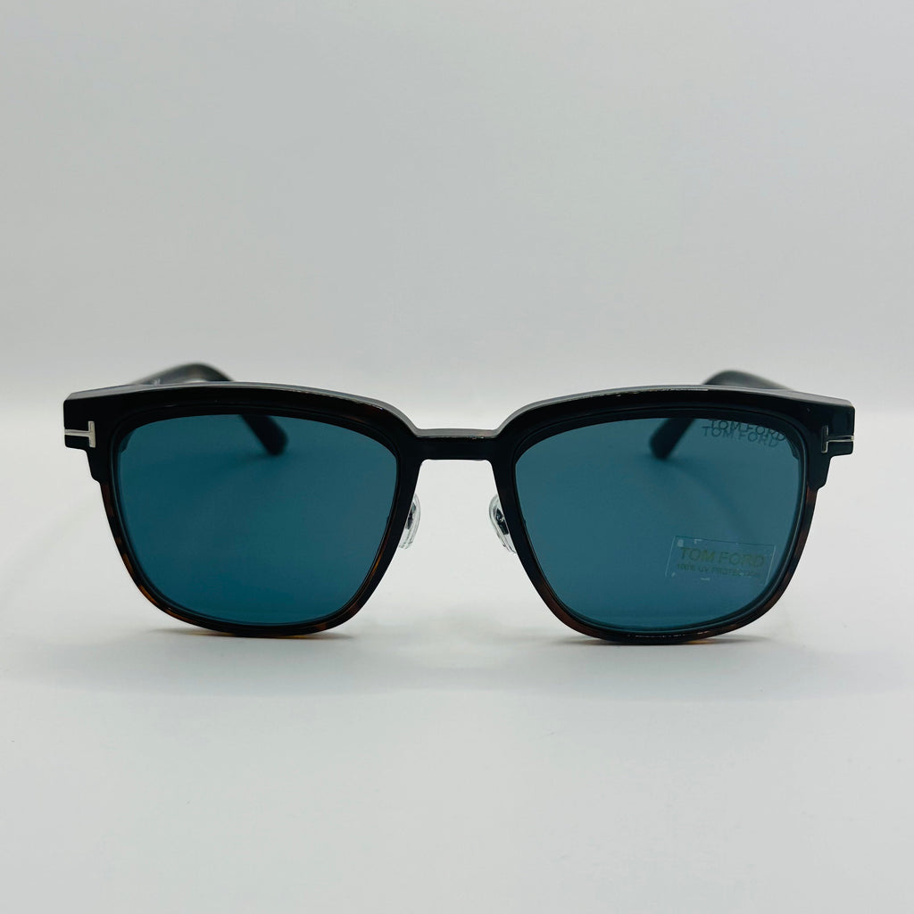 Tom Ford TF5683-B Blue Control With Magnetic Clip-On-3