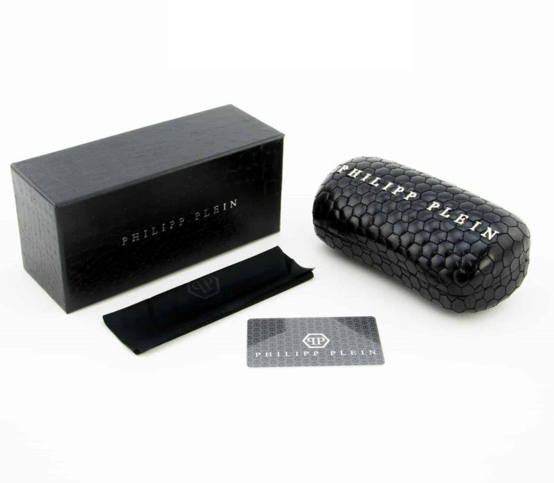 OCCHIALI DA SOLE PHILIPP PLEIN Mod. SPP103S GRIGIO ORO LUCIDO-3