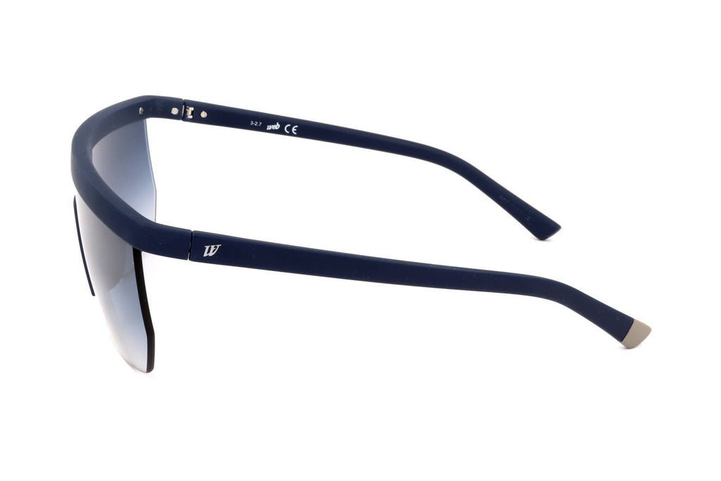WEB SUNGLASSES Mod. WE0221 MATTE BLUE-2