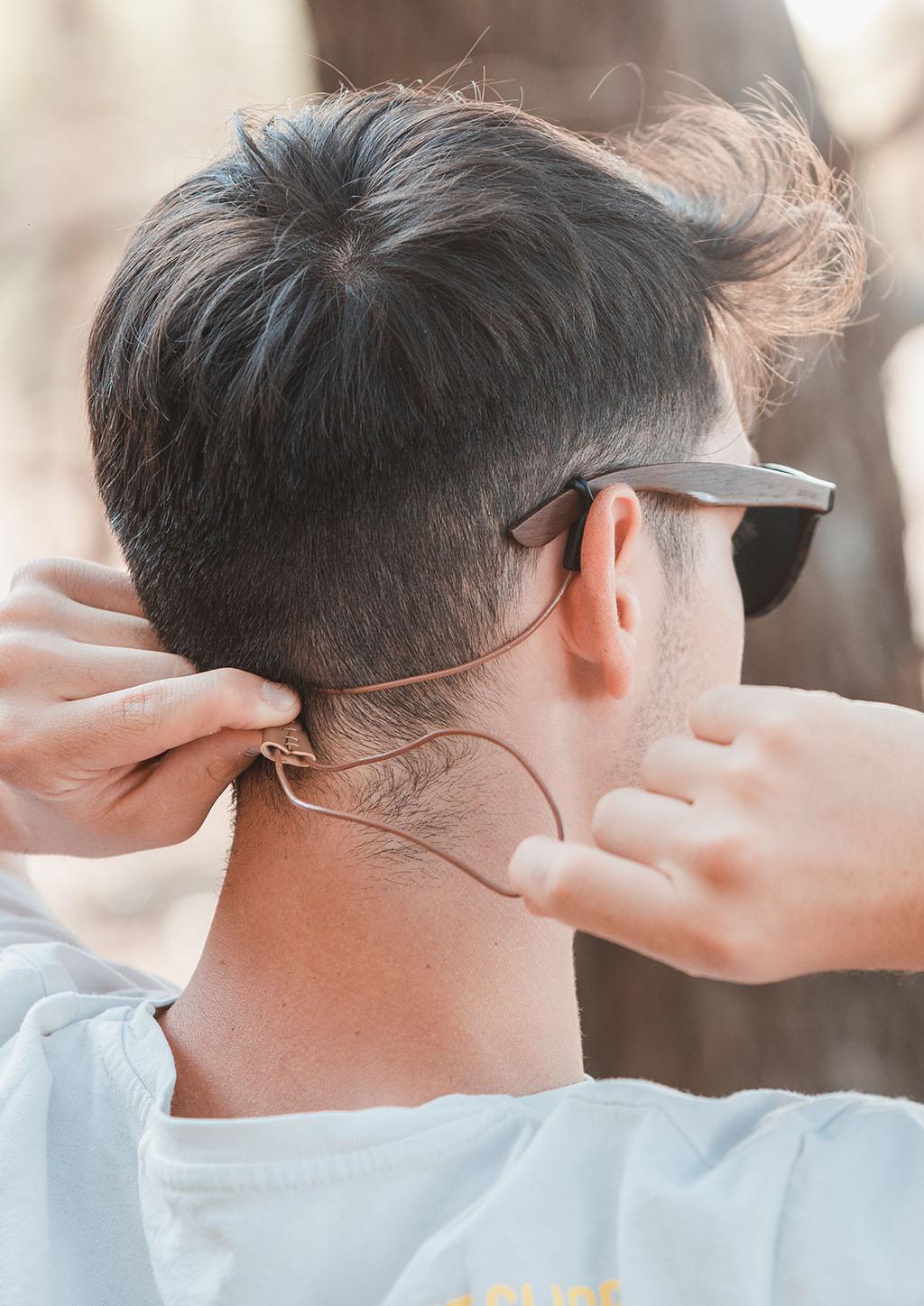 Cinturino di sicurezza in pelle vegana - 2 colori-1