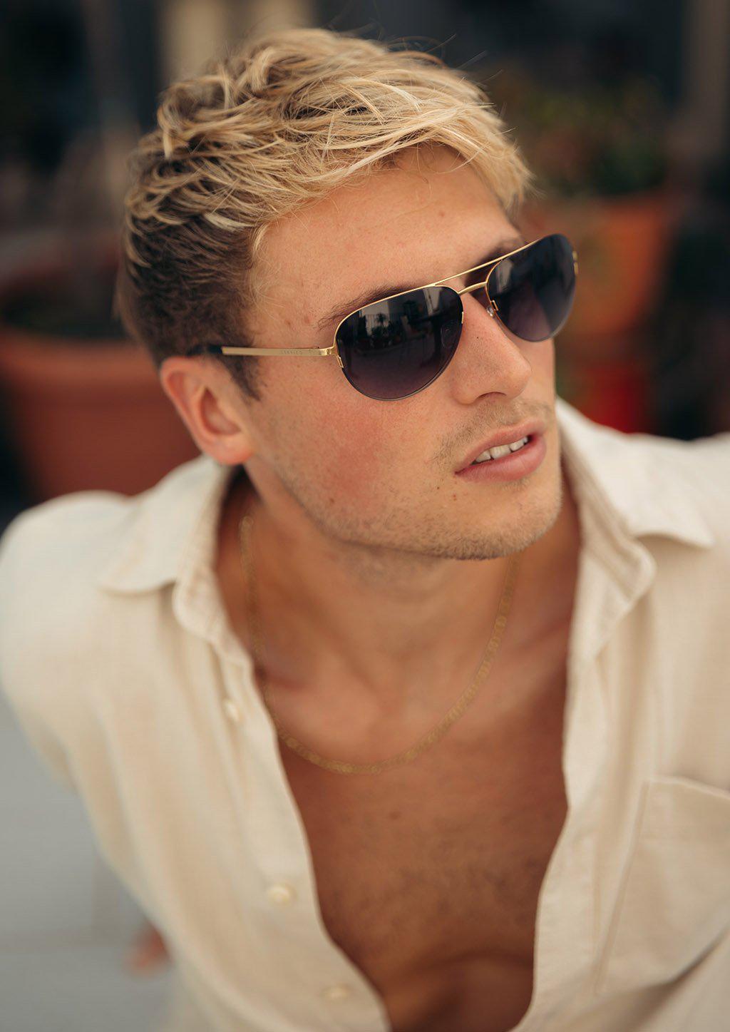 Aviatori in titanio - V2 - Lenti intercambiabili-3