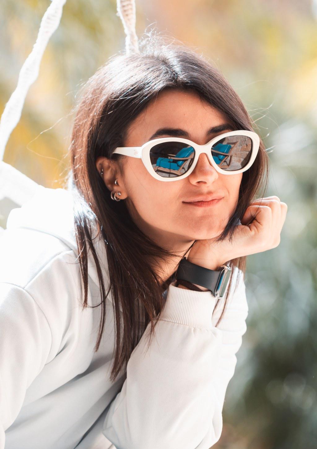 Eyewood Dream limitato - Bianco - Cateye-2