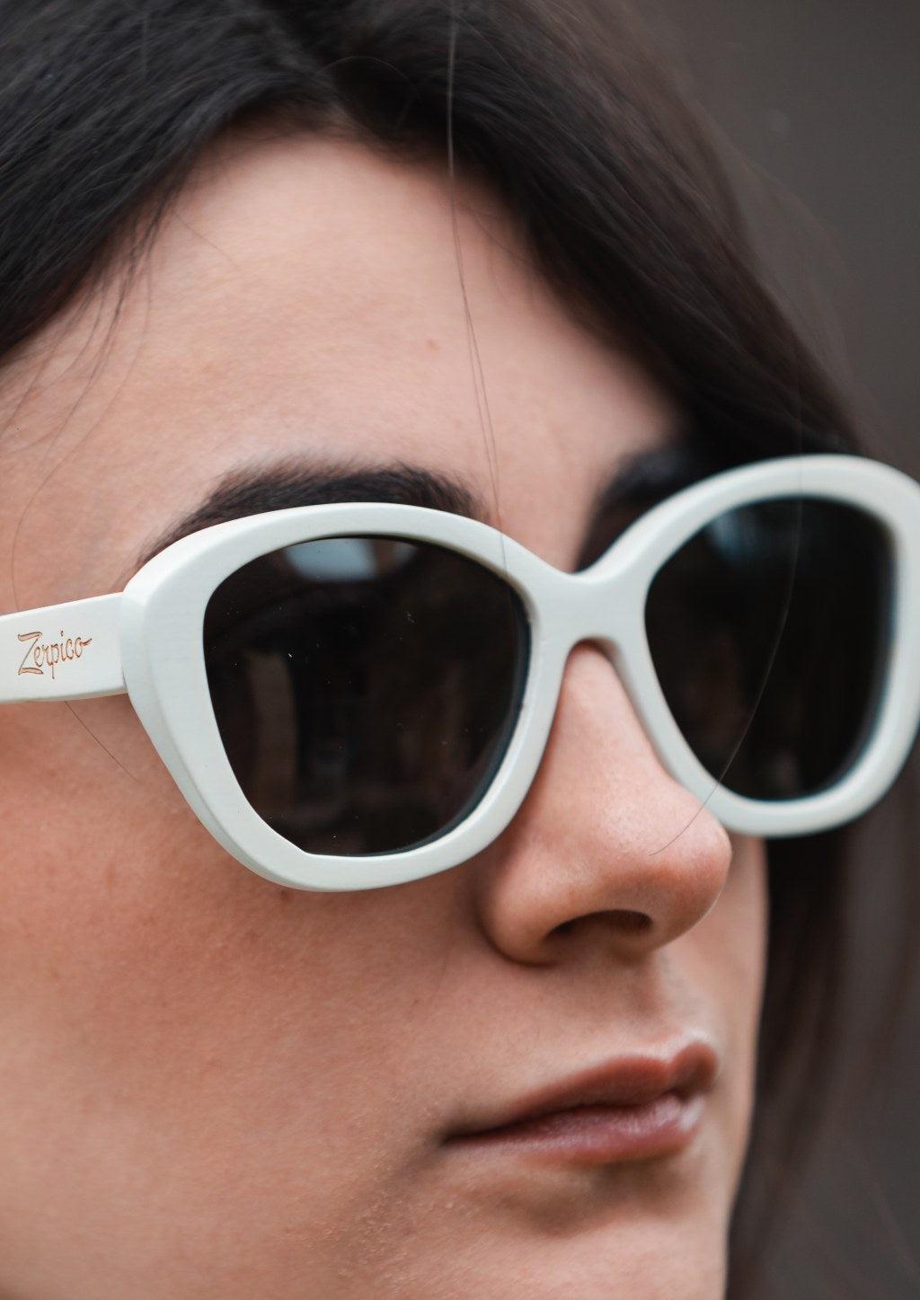 Eyewood Dream limitato - Bianco - Cateye-4